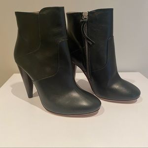 Cavallini Dark Green Leather Ankle Boot size 37